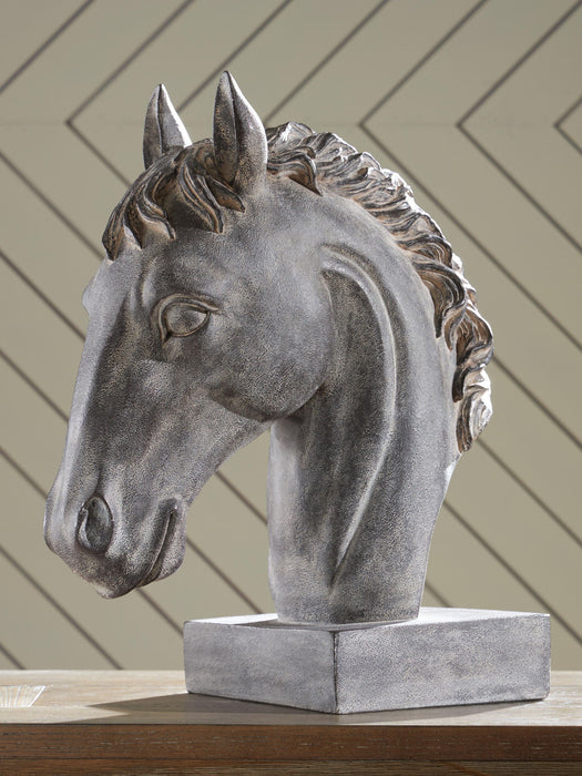Carnlow - Sculpture - Antique Black - Stylish Home Furniture