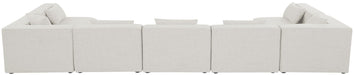 Cube - Linen 7 Piece Modular U-Shaped Sectional - Stylish Home Furniture