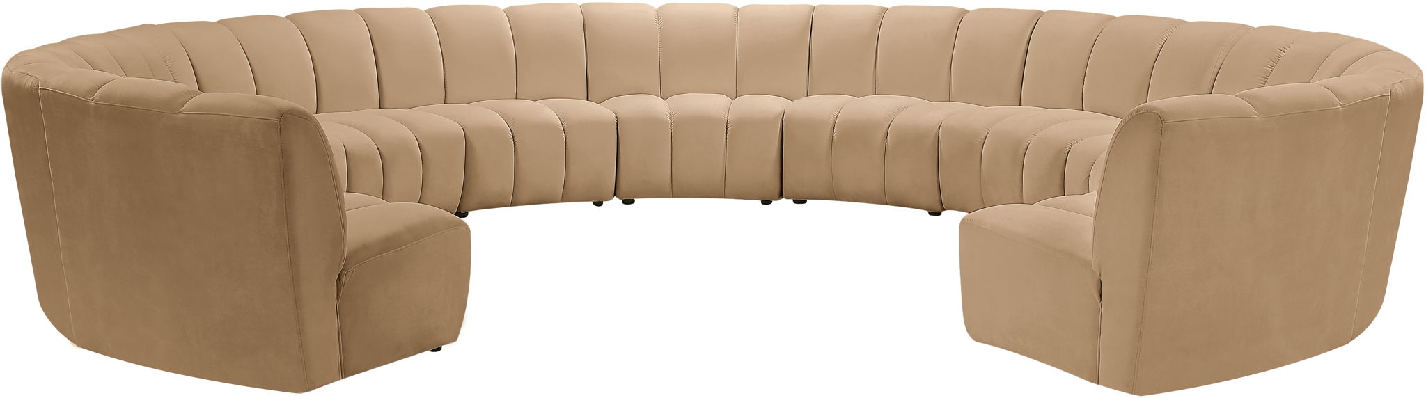 Infinity - 11 Piece Modular Sectional - Camel