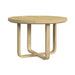 Ridgemont - 5 Piece Standard Height Dining Set (Round Table And Four Chairs) - Natural - Stylish Home Furniture