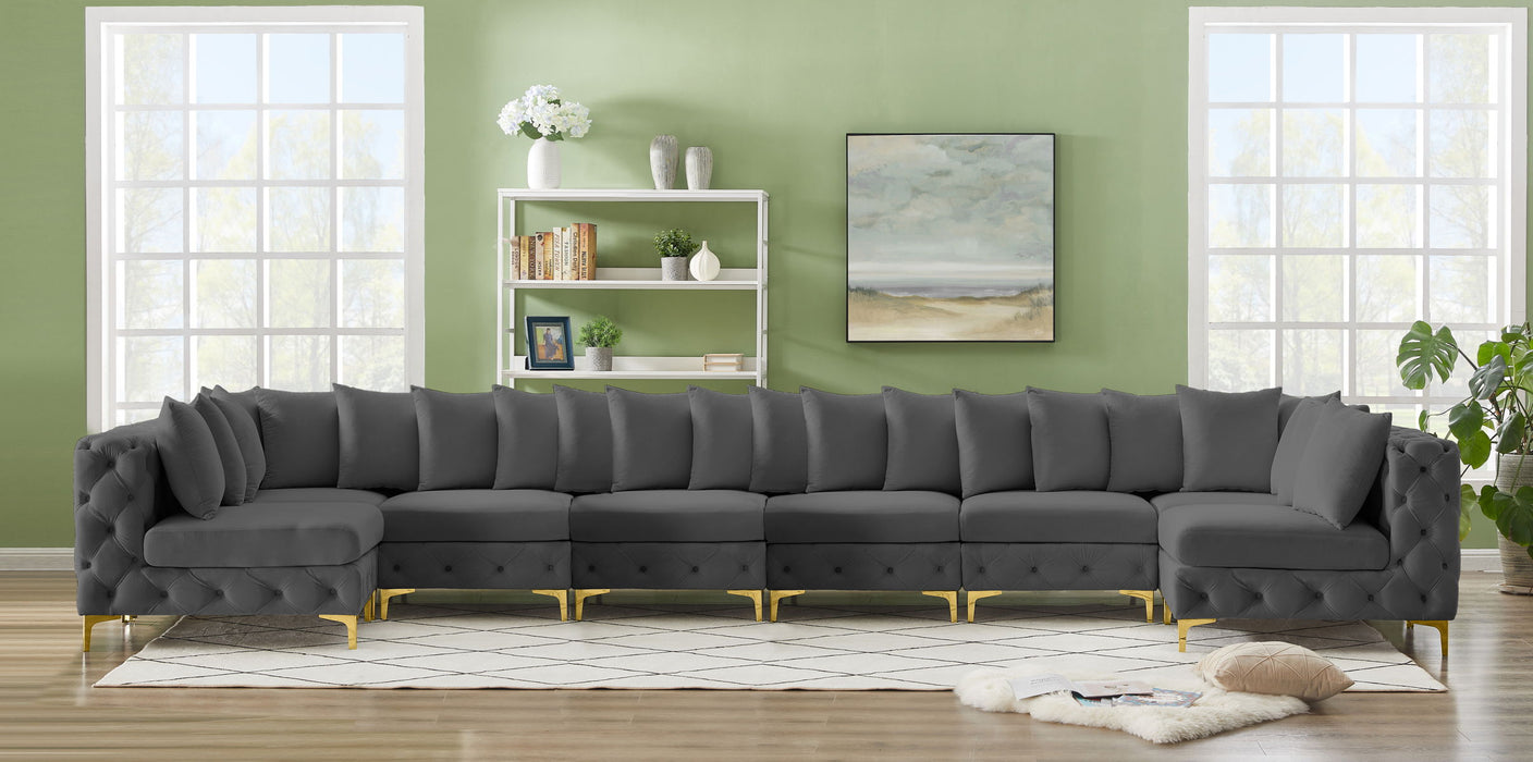 Tremblay - Modular Sectional 8 Piece - Gray