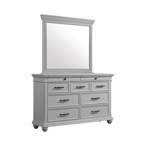 Slater - 9-Drawer Dresser With Mirror - Stylish Home Furniture