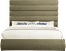 Adam - Boucle Fabric Bed With 70.5" Headboard - Stylish Home Furniture
