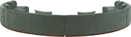 Avanti - Chenille Fabric Upholstered 4 Piece Modular Sectional - Stylish Home Furniture