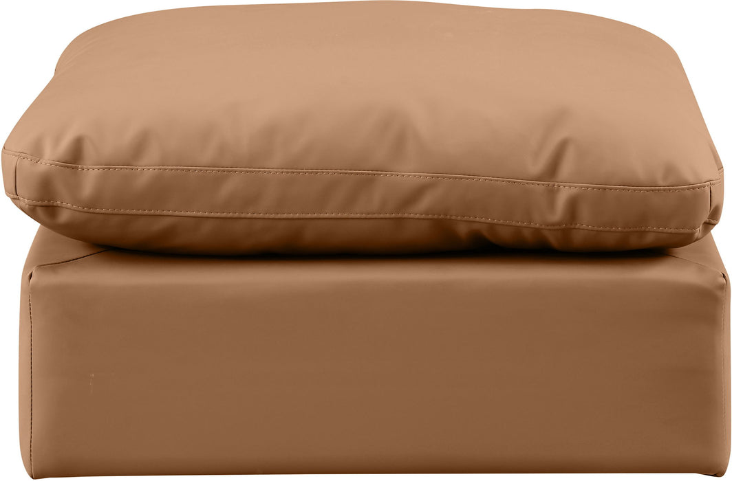 Indulge - Faux Leather Ottoman - Stylish Home Furniture