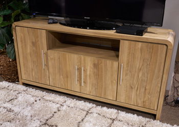 Dovander - Extra Large TV Stand - Brown - Stylish Home Furniture