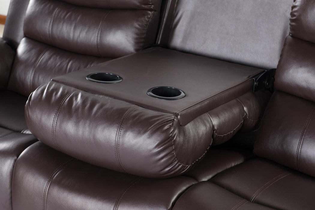 U191 - Motion Sofa - Brown - Stylish Home Furniture