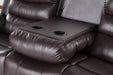 U191 - Motion Loveseat - Brown - Stylish Home Furniture