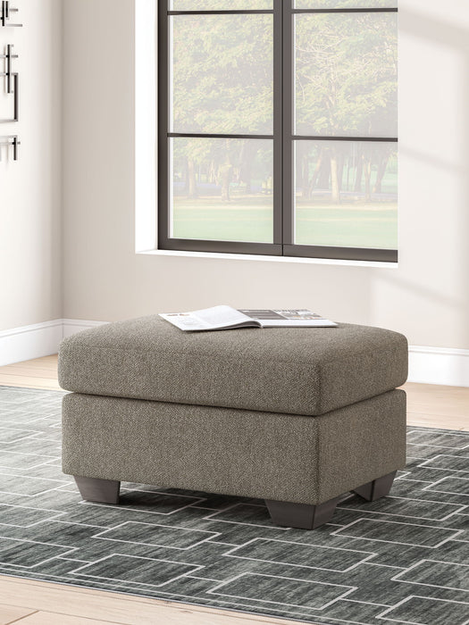 Triston-Peaks - Ottoman - Suede - Stylish Home Furniture