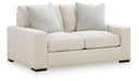 Conlee-Pike - Loveseat - Linen - Stylish Home Furniture