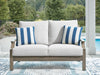 Rainier Ranch - Loveseat With Cushion - Brown / Beige - Stylish Home Furniture
