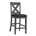Alex - Counter Side Chair With Pu (Set of 2) - Stylish Home Furniture
