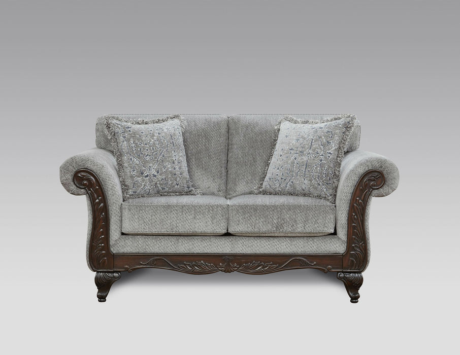 Emma Slate Sofa & Loveseat Set