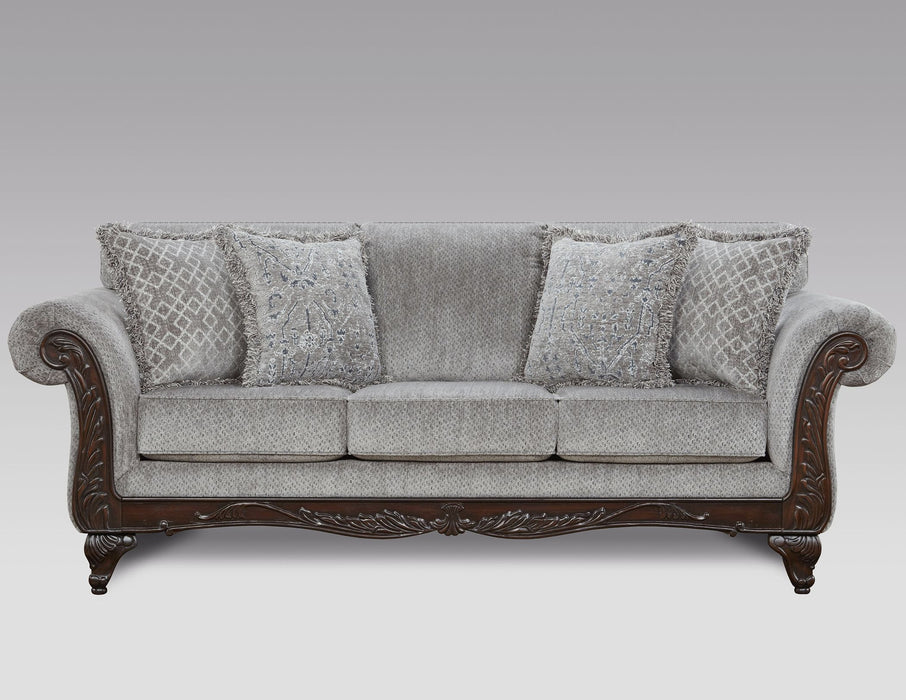 Emma Slate Sofa & Loveseat Set