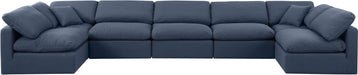 Indulge - Linen 7 Piece Modular U-Shaped Sectional - Stylish Home Furniture
