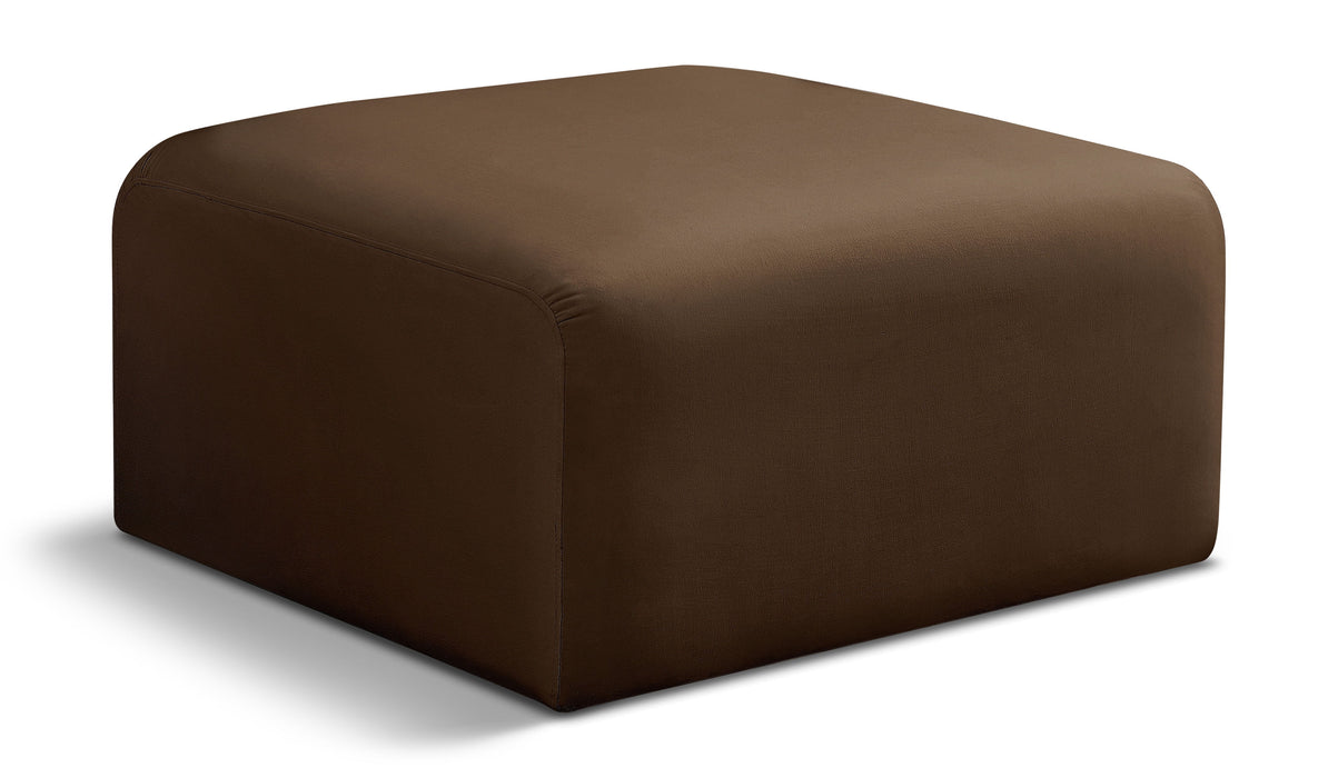 Arc - Velvet Ottoman
