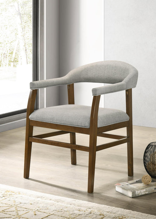 D071 - Dining Chair (Set of 2) - Dark Walnut