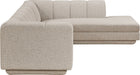 Modari - Sectional - Beige - Stylish Home Furniture