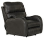 Angelo - Power Recliner - Gunmetal - Stylish Home Furniture
