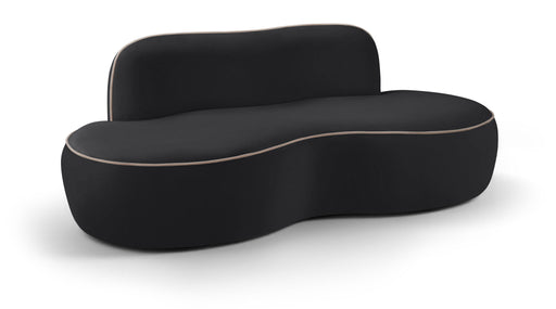 Swerve - Velvet 77" Upholstered Loveseat