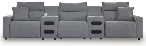 ModMax II - Salt And Pepper - Reclining Sectional