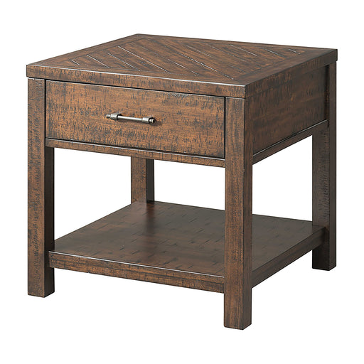 Jax - End Table - Dark Walnut - Stylish Home Furniture