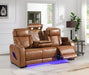 U72 - Power Reclining Sofa - Brown - Stylish Home Furniture