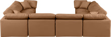 Indulge - Faux Leather 8 Piece Modular Sectional - Stylish Home Furniture