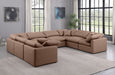 Indulge - Faux Leather 8 Piece Modular Sectional - Stylish Home Furniture