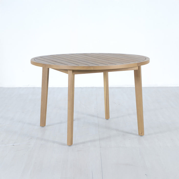 Arden - Round Patio Dining Table - Natural
