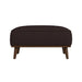 Destiny - Ottoman With Wood Base - Stylish Home Furniture