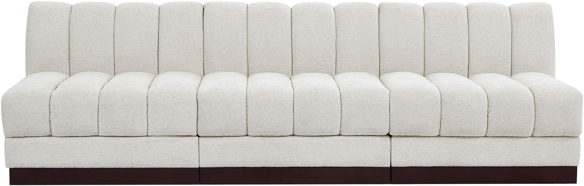 Quinn - 3 Seat Modular Armless Sofa