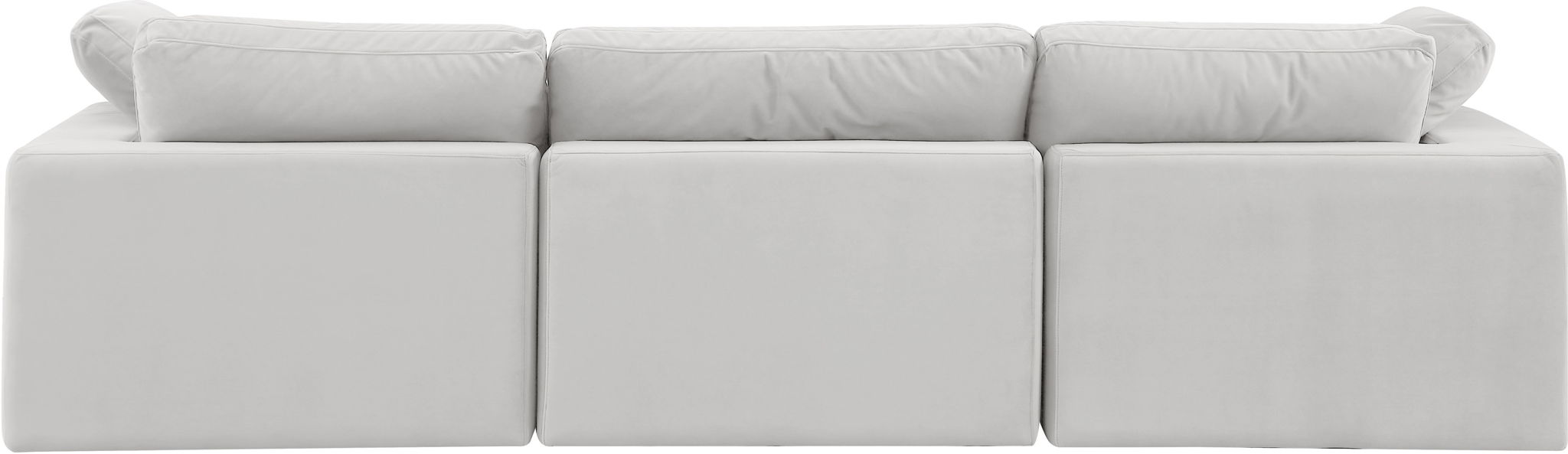 Comfy - Velvet Modular Sofa 3 Seats