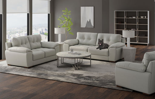 Finn - Loveseat - Pebble - Stylish Home Furniture
