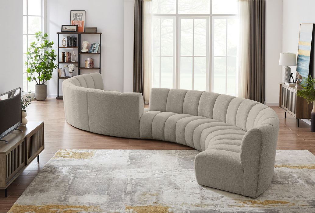 Infinity - 8 Piece Boucle Modular Sectional