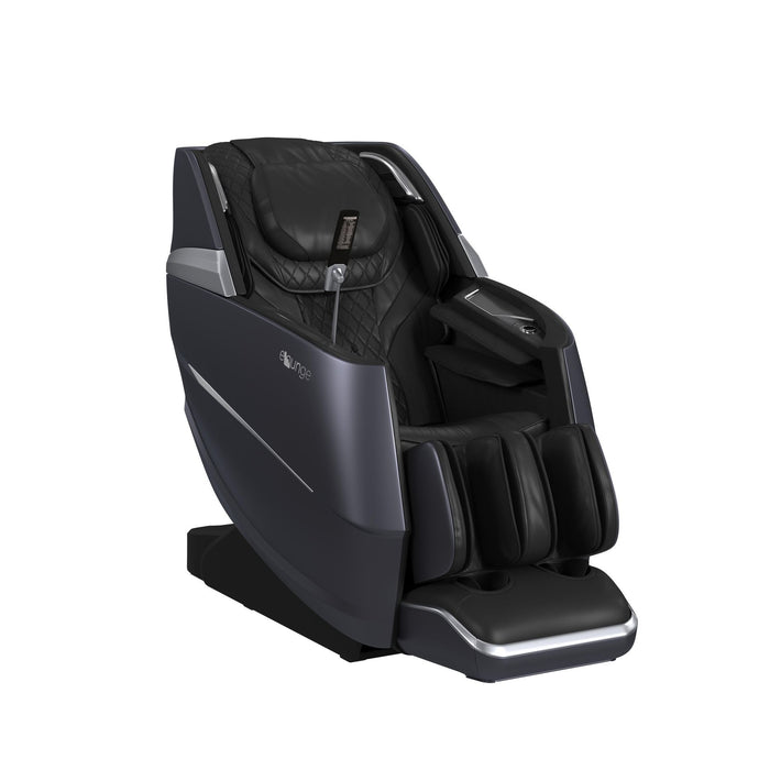 Ease - PU Massage Chair - Black - Stylish Home Furniture