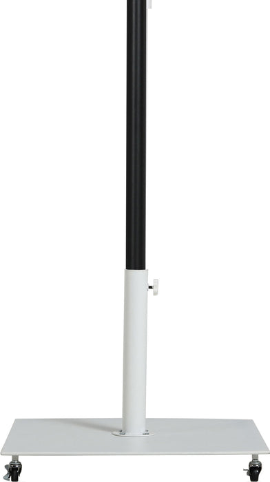 Amalfi - Aluminum Patio Umbrella - White Base / Black Pole - Stylish Home Furniture