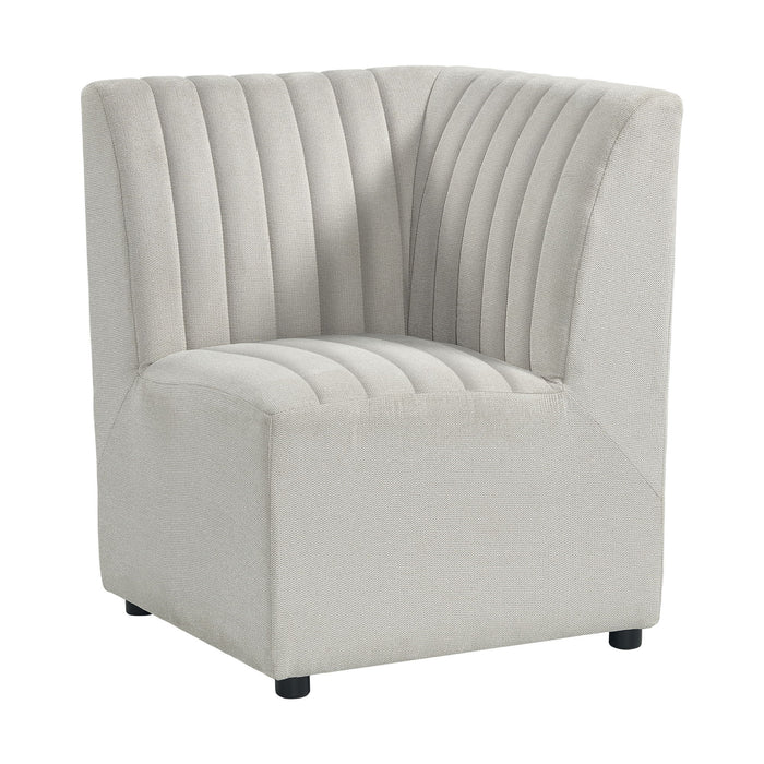 Jemma - Dining Corner Chair - Beige Linen - Stylish Home Furniture