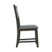 Amherst - Dining Side Chair With Fabric Cushion Side Stretcher (Set of 2) - Gray Finish - Stylish Home Furniture
