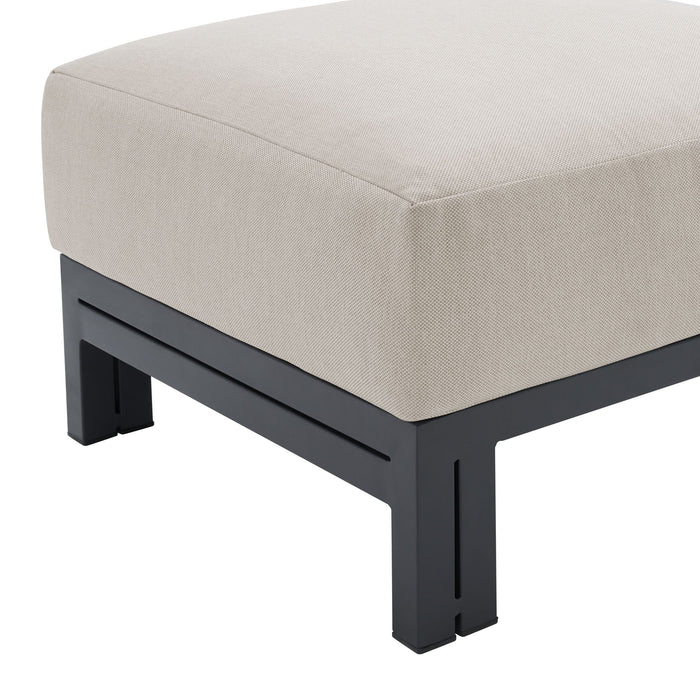 Playa - Ottoman - Beige - Stylish Home Furniture