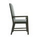 Donovan - Standard Height Arm Chair (Set of 2) - Gray - Stylish Home Furniture