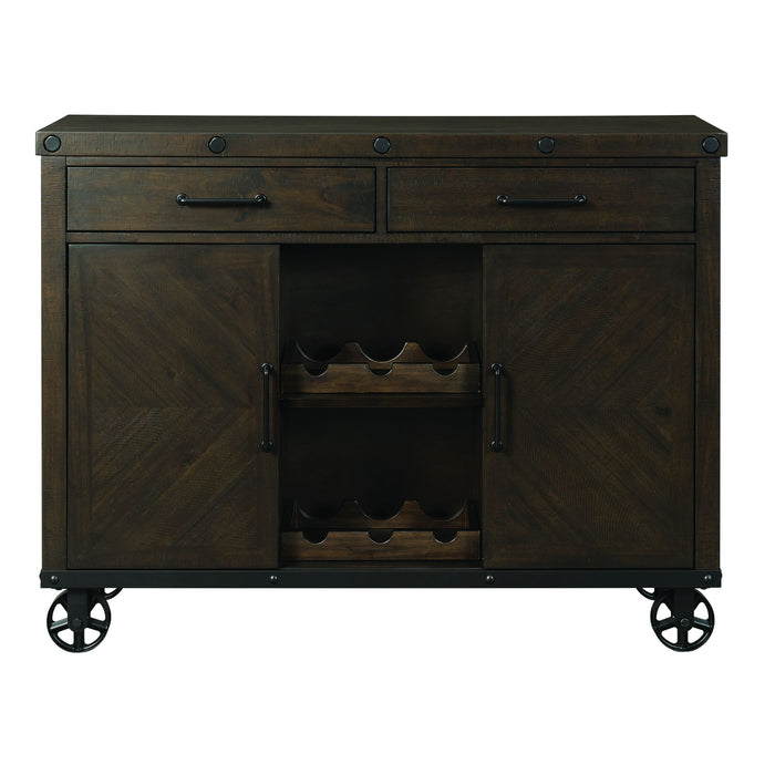 Colorado - Server - Dark Brown - Stylish Home Furniture