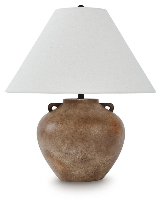 Ferrilby - Poly Table Lamp - Antique Beige - Stylish Home Furniture
