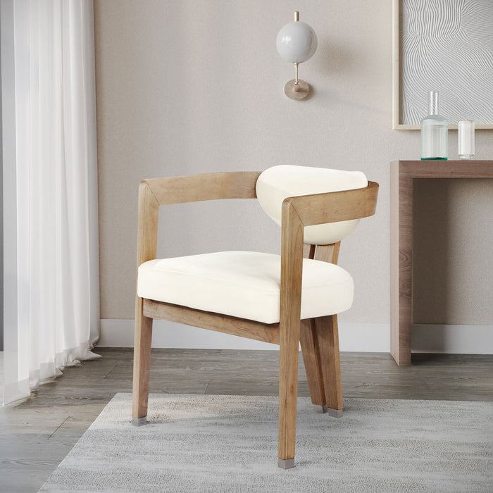 Carlyle - Dining Chair With Natural Frame