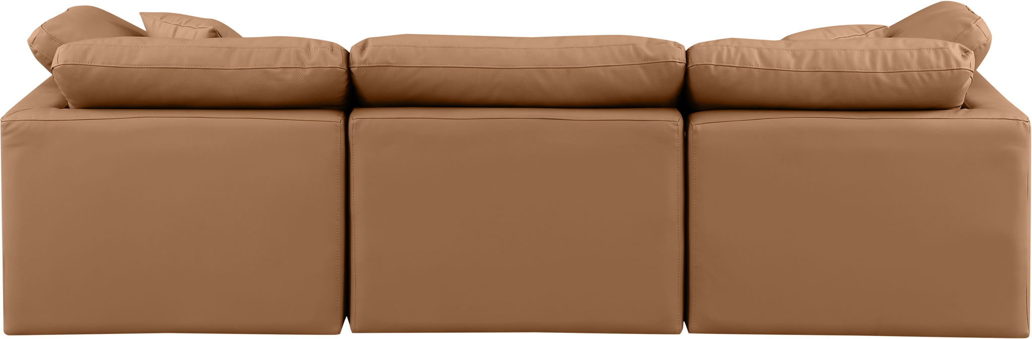 Indulge - Faux Leather 3 Seat Modular Sofa - Stylish Home Furniture