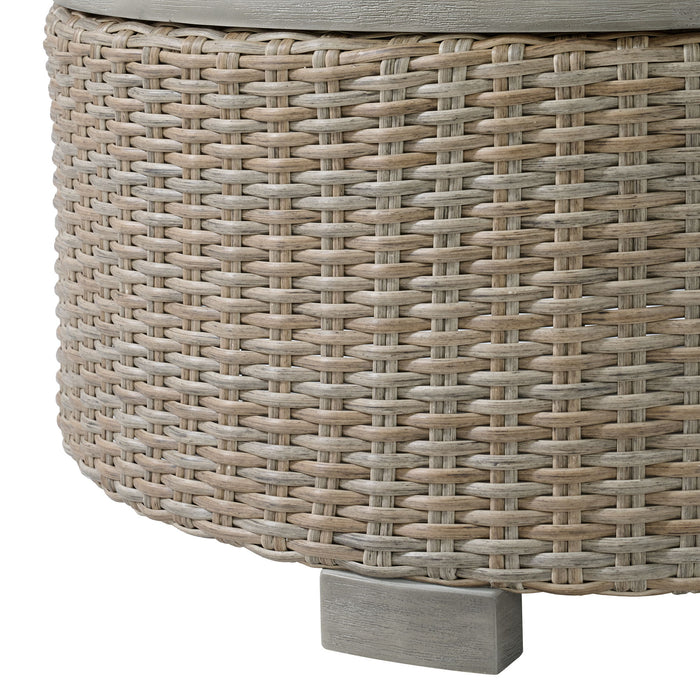 Ollie - Round Coffee Table - Tan - Stylish Home Furniture