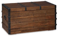 Kettleby - Storage Trunk - Brown - Stylish Home Furniture