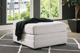 Koralynn - Oversized Accent Ottoman - Stone - Stylish Home Furniture