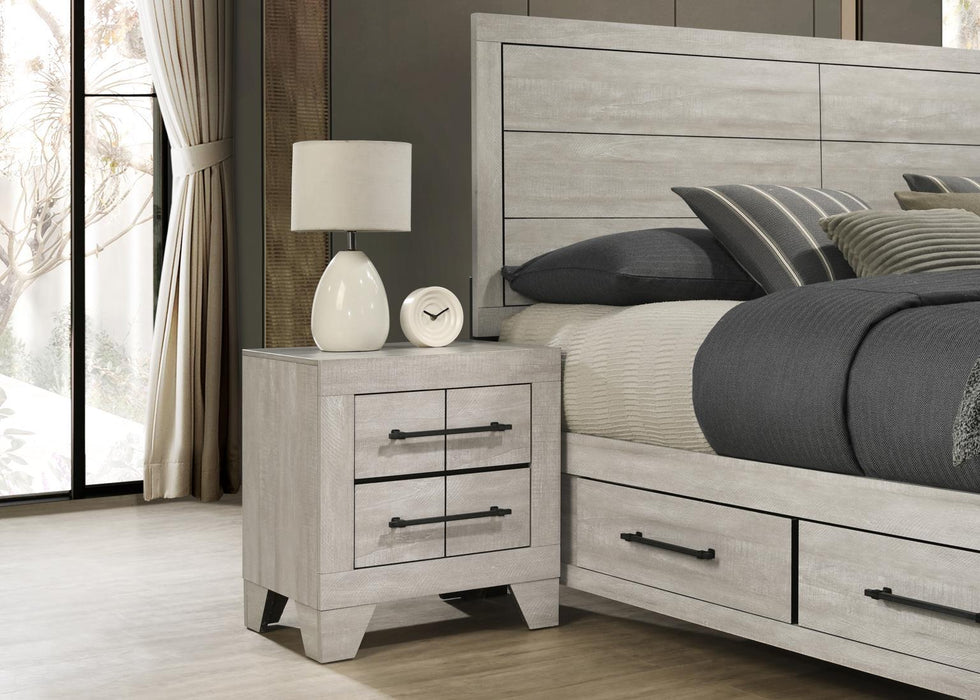 B420 - Nightstand - Dusty Gray Oak