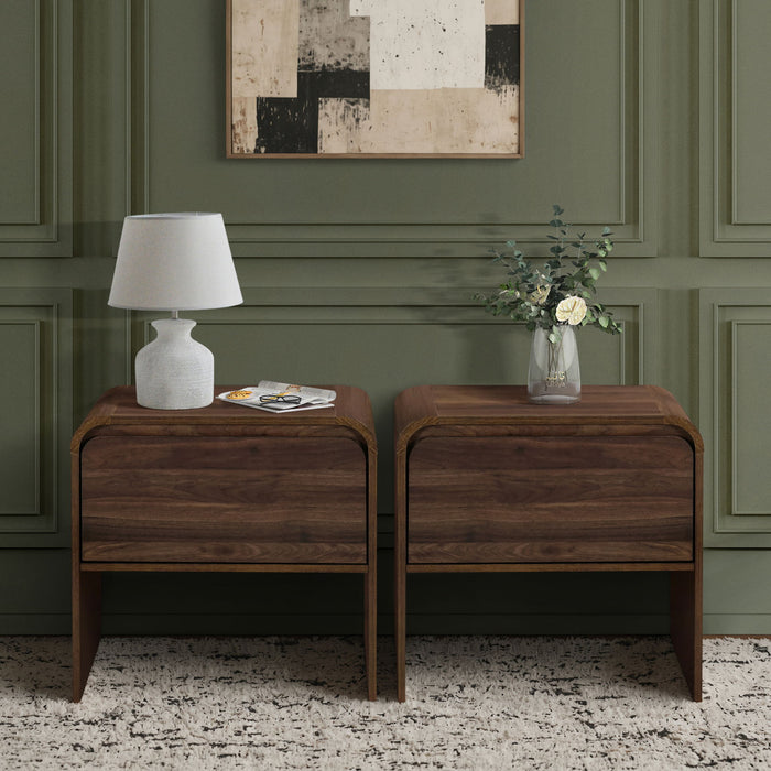 Mara - One Drawer End Table / Bedside Table